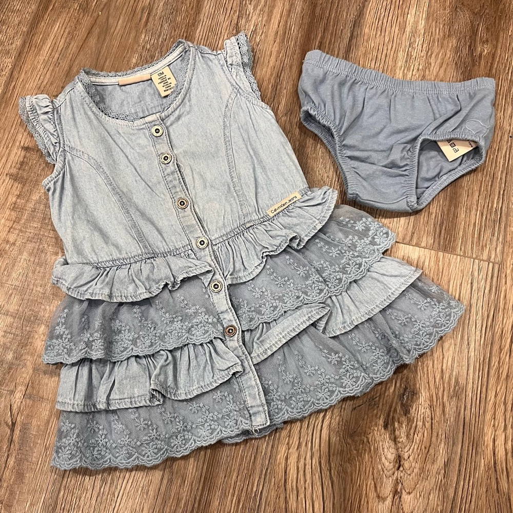 Calvin Klein denim dress